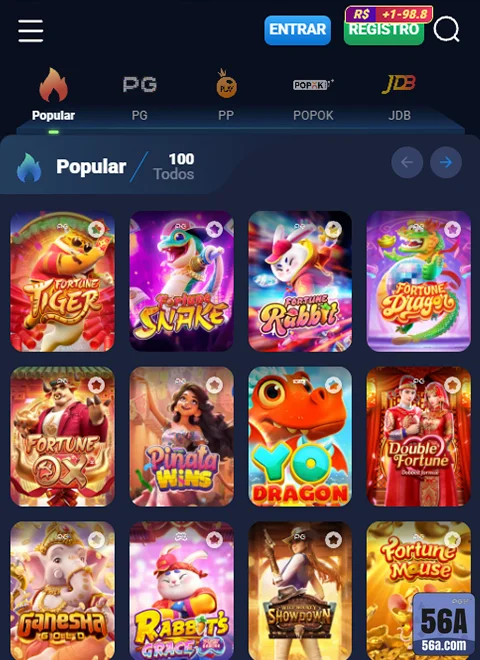 56a - inovadores jogos de mesa - Melhores Slots Online